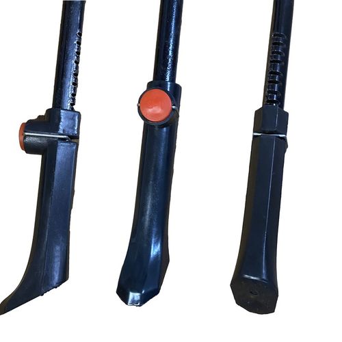 自行车脚撑胶套脚撑防滑套山地车单支保护套单车车撑脚掌调节头