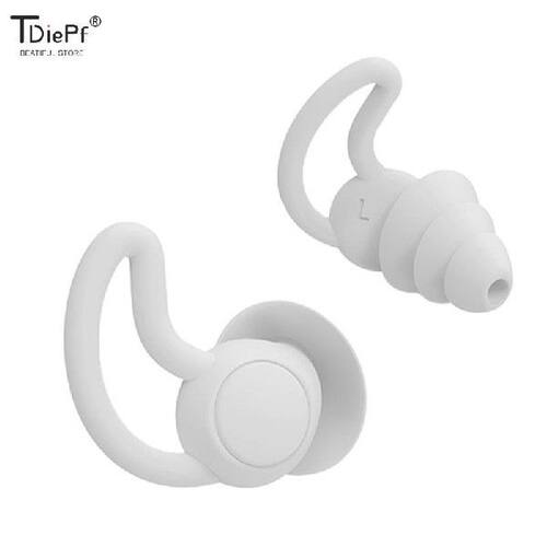 热销Silicone Ear Plugs Sleeping Device Noise Reduction Earpl