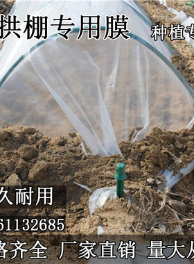 白色塑料薄膜小拱棚塑料保温蔬菜大棚膜地膜防水塑料薄膜