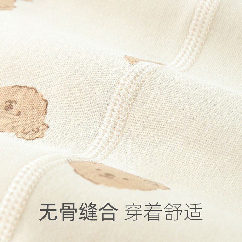 汤尼倍儿婴儿包屁衣春秋季三角护肚连体衣新生儿宝宝哈衣爬服