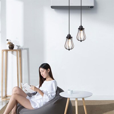 Lron Lampshade Pendant Light Lamp shade Loft DIY Metal Cage