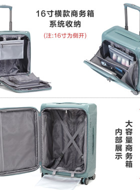 牛津布行李箱男帆布拉杆箱女20寸小型轻便登机箱24寸大容量旅行箱