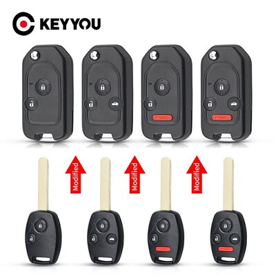 工厂销Car Key Modified Shell Case For Honda Accord Civi.c 20