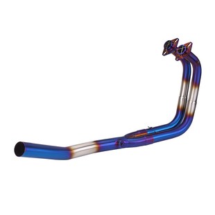 适用摩托车忍者Z400排气管改装 专车专用可接原车尾段 不锈钢前段