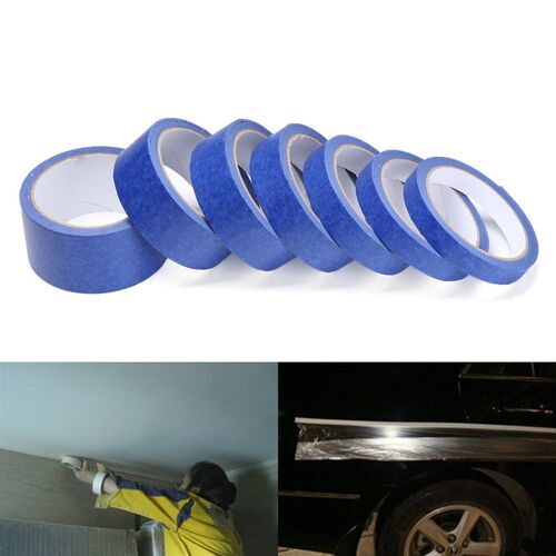 20M Blue Painters Clean Peel Masking Tape 14 sizes Adhesive