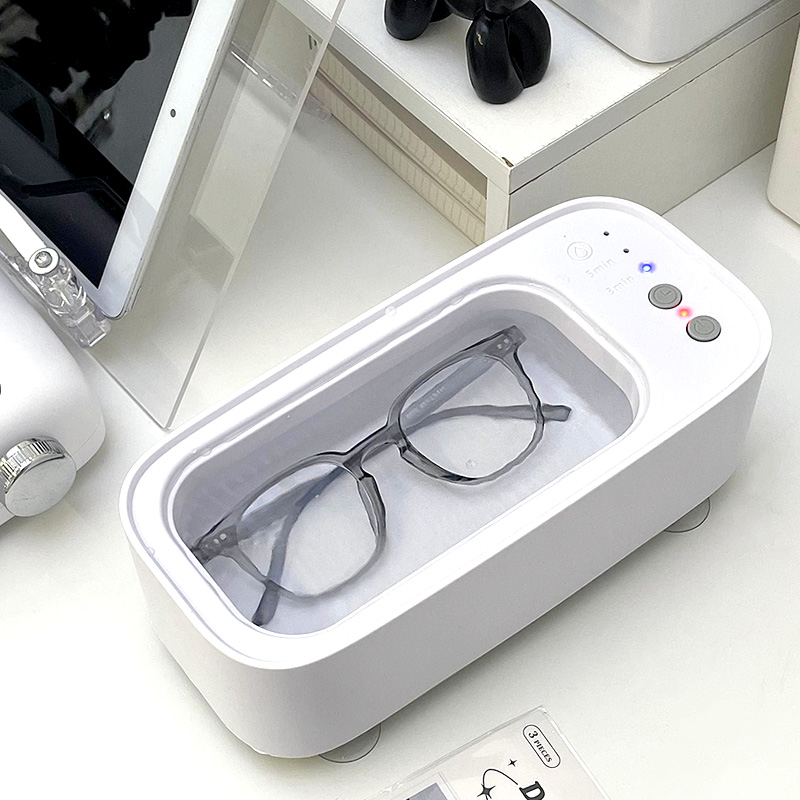新品超声波清洁仪小型清洁器项链便携式首饰清洗机牙套家用美瞳全