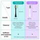 Head Toothbrush Sonic One Electric Pro for Air