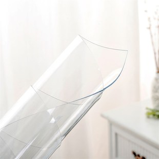 软玻璃防水桌布PVC防烫透明长方形餐桌垫茶几垫家用塑料水晶板厚