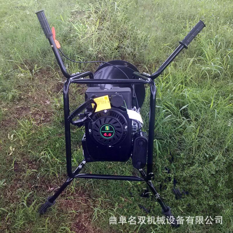 四川山地围栏钻洞机山地手提式钻Q眼机 种树打窝机