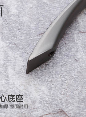 极速发货厂家直销现代简约锌合金拉手G欧式家具双白橱柜把手衣柜