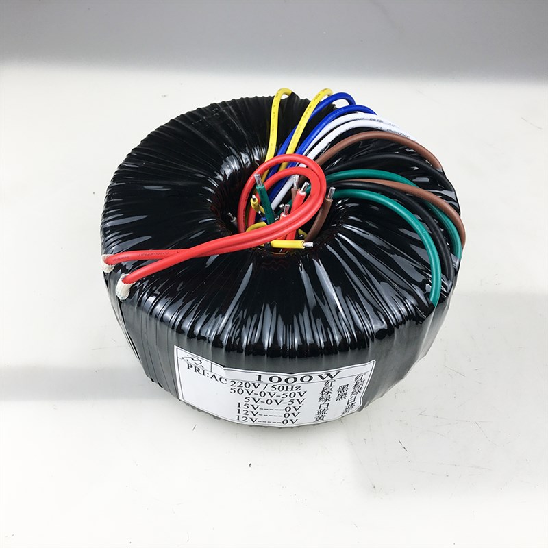 1000W环形变压器i环 220V转5V8V10V12V14V16V18V20V 电压均可定制 电子元器件市场 变压器 原图主图