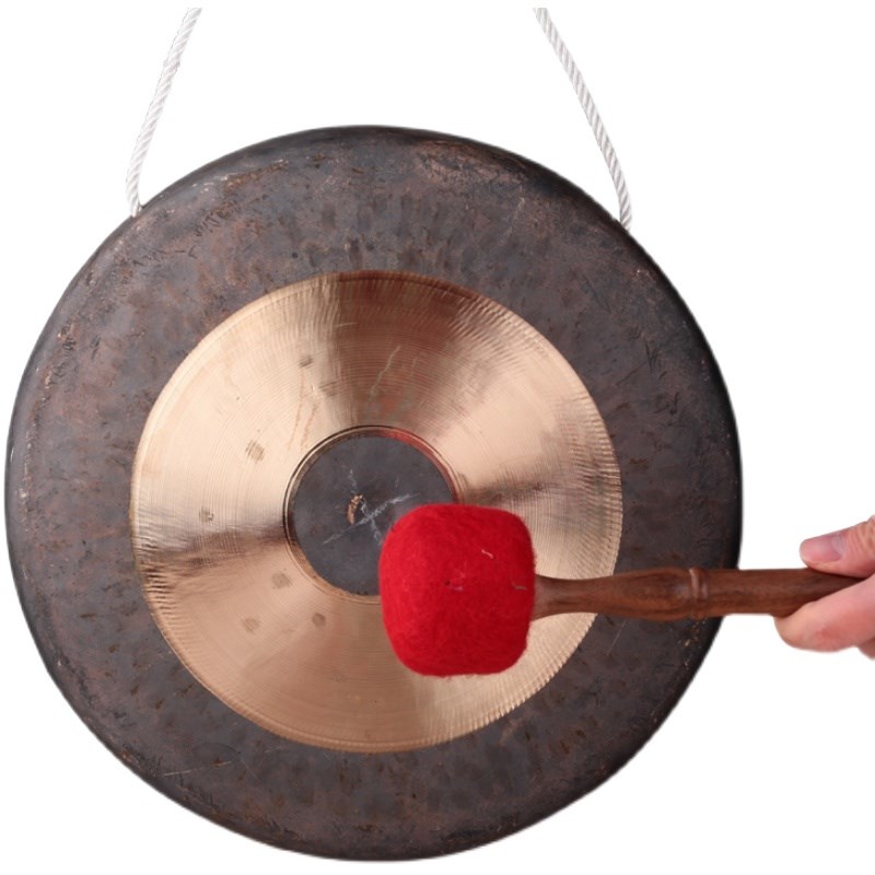米4540锣\开道乐器50铁铜CM厘传统大汛\\铜锣32响防35\合金锣铜锣
