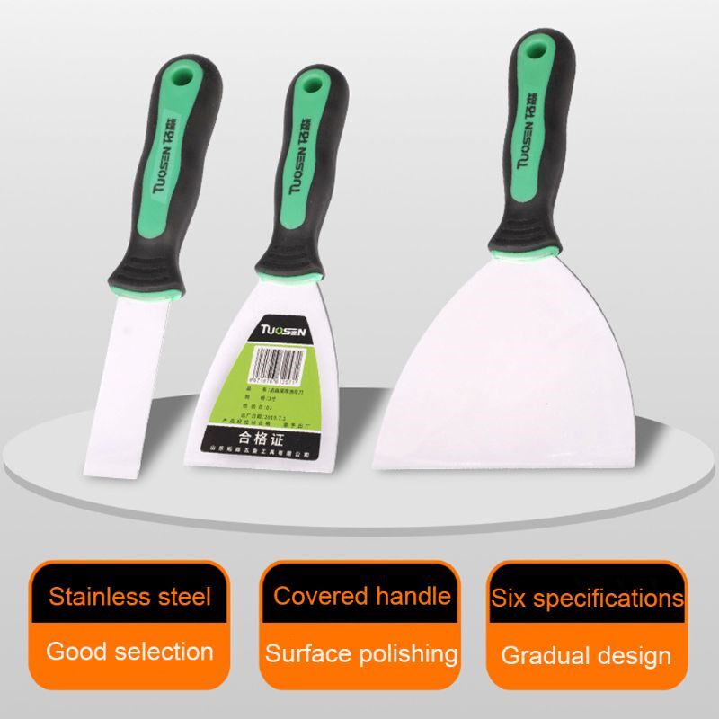 6 Pcs Putty Knives Set Scrapers and Filling Knives Wall Dirt