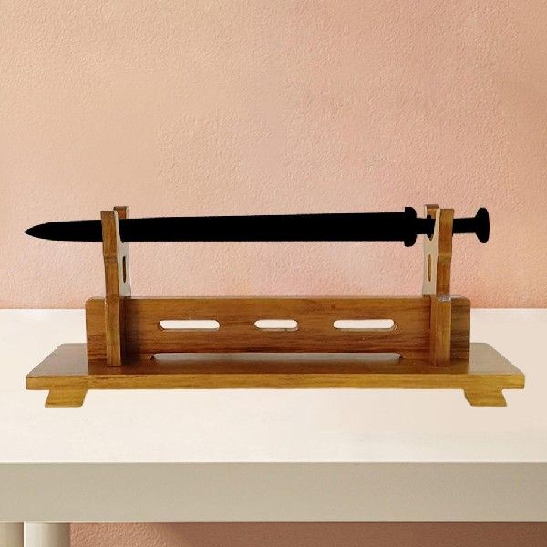 推荐Samurai Sword Display Wood Katana Stand Holder 1 Layer