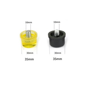 1 Pair of Double Face Tap Rubber Hammer Head 25mm 30mm 35mm