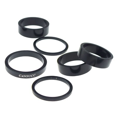 Set of 6 Bike Bicycle Headset Spacer Stem Spacers k Washer 2