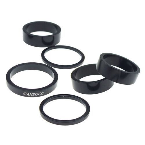 Set of 6 Bike Bicycle Headset Spacer Stem Spacers k Washer 2