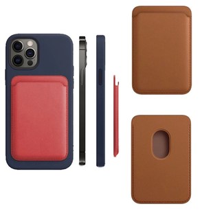 Slot Magnet Saf Pro Mag Case Card max iPhone Leather for