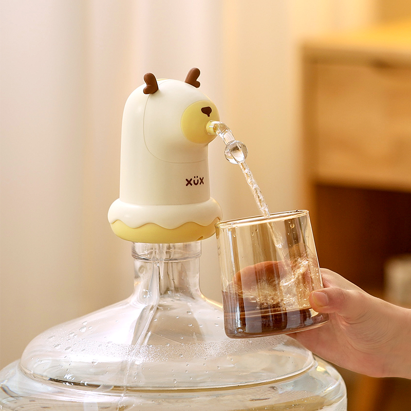 可爱桶装水抽水器电动压水自动出C水神器纯净饮水机矿泉水泵吸取