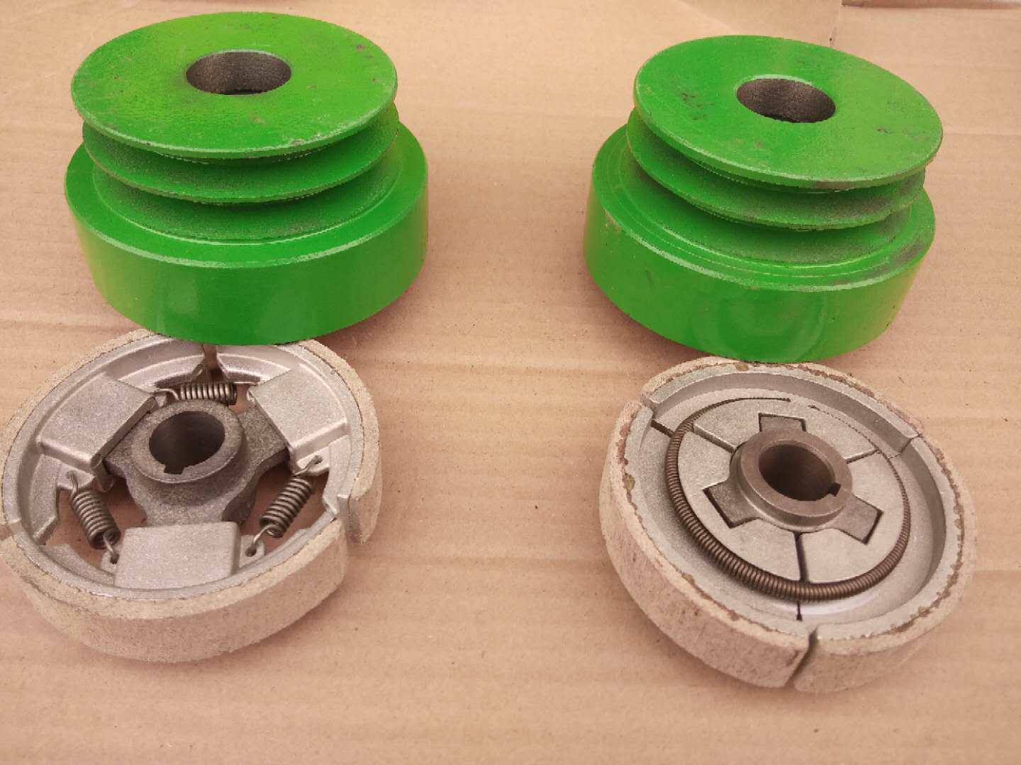 热销汽油机自动分离离合器打药机离合器微耕机自动离合器168170汽