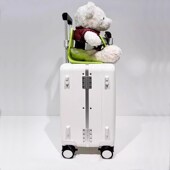 宝宝行李箱儿童可坐可骑旅行箱20寸登机箱遛娃神器结实耐用拉杆箱