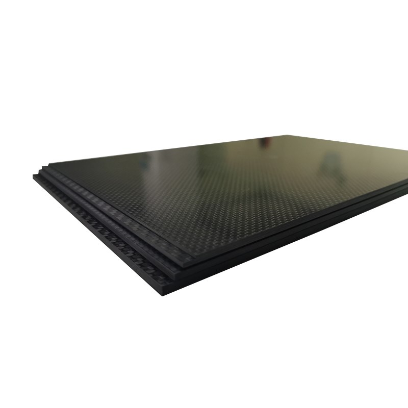 400mm X 200mm Real Carbon Fiber Plate Panel Sheets 0.5mm 1mm
