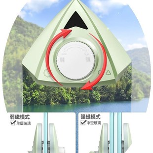擦玻璃器双面擦高楼窗户神器清洁清洗工具双层中空强磁家用三层厚
