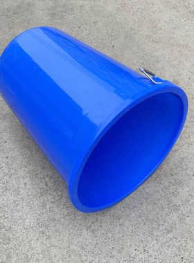 加厚塑料圆形水桶j白色大号带盖发酵桶50L-380L塑料桶室内外垃圾