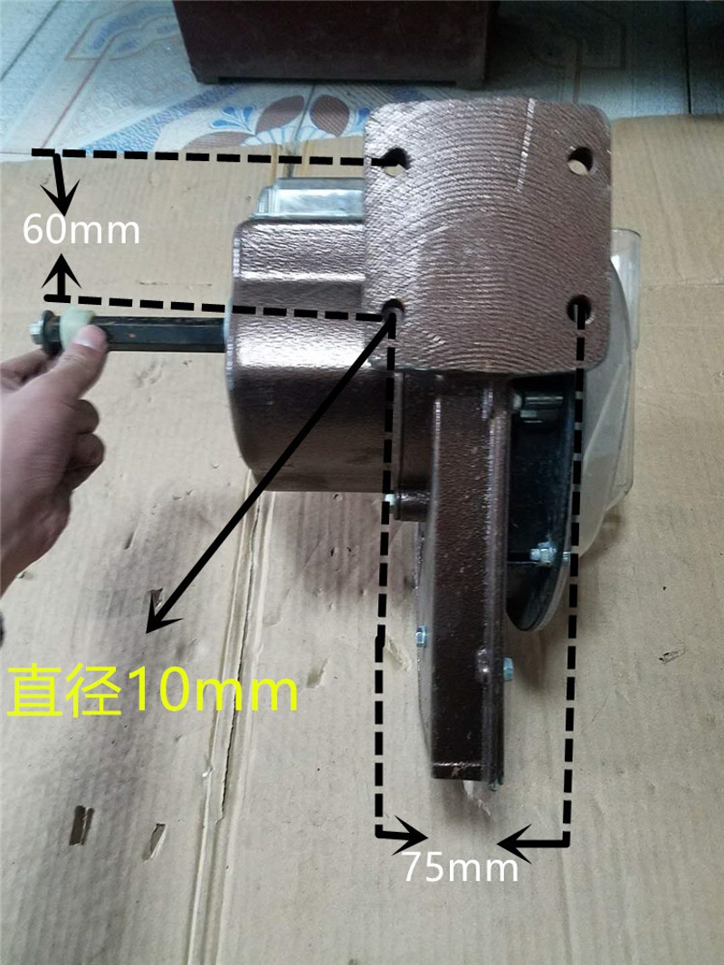 农机配件玉米播种机配件指夹式老钱排种器播种器6档12夹,种箱