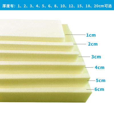 急速发货高密度海棉垫块软包材料可定制防震薄片填充吸水过滤防尘