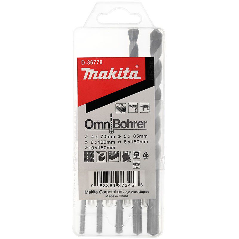 多功能钻头木材瓷砖砖墙铝材金属橡胶塑料打孔开孔圆柄