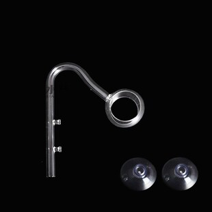 Glass pipe lily poppy peony spin surface skimmer inflow outf