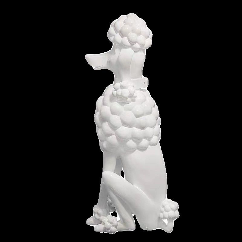 泰迪贵宾狗贵宾犬样板间电视柜宠物时尚装饰品雕塑摆件潮玩现代,家居饰品,装饰摆件,淘宝优惠券,粉丝福利购,淘宝优惠卷