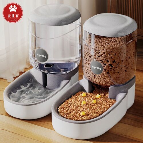 狗狗猫咪自动饮水器喂食器大容量狗盆用品泰迪比熊法斗柯基哈现货