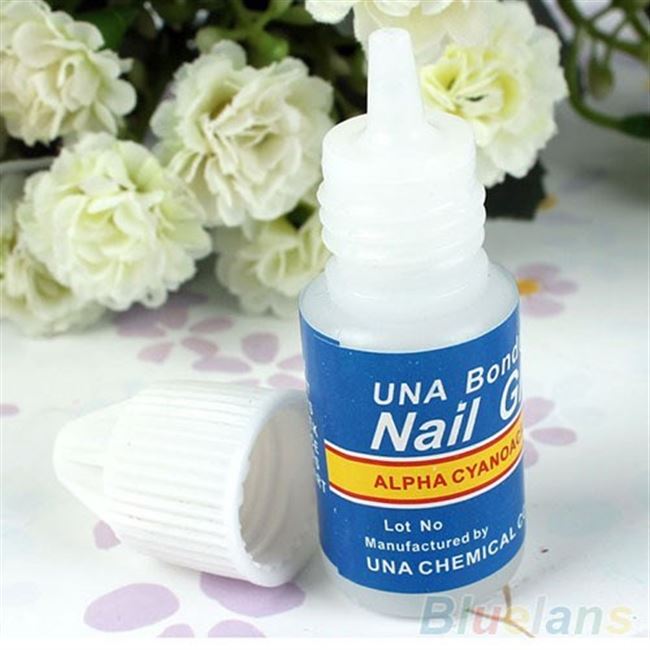 速发pro 5 pcs byb g nail glue glitters diy nail art deco acr