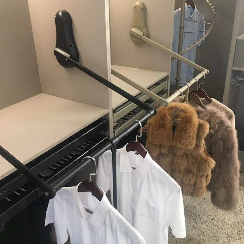 波洛特衣柜升降挂衣杆下拉式液压缓冲拉杆衣橱伸缩衣杆挂衣架器,橡塑材料及制品,尼龙棒,淘宝优惠券,粉丝福利购,淘宝优惠卷