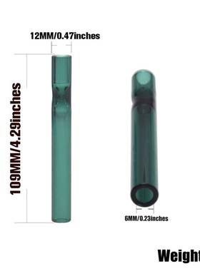 CORNOT Somking Glass Pipe One Hitter Glass Blunt Pipes Smoki