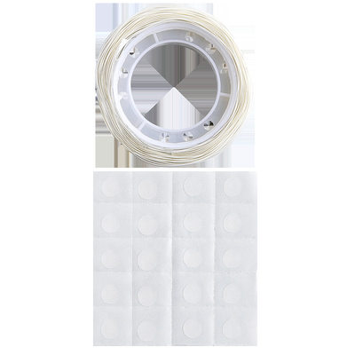 100pcs/Roll Transparent Dots GRue lemovadLle Double Sibed Ta