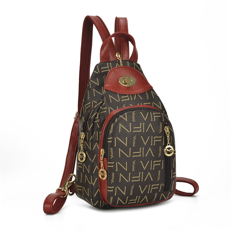 软皮双肩包女包小背包胸包韩版潮百搭简约单肩斜挎多功能2021新款,箱包皮具/热销女包/男包,双肩背包,淘宝优惠券,粉丝福利购,淘宝优惠卷