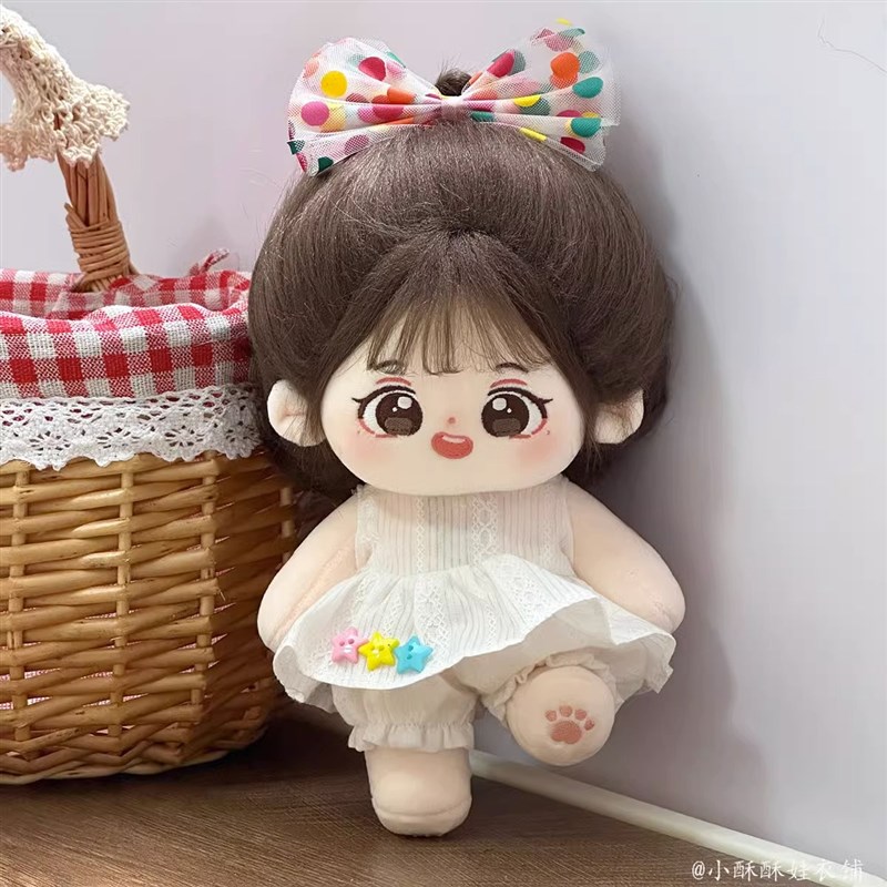 娃衣20cm小裙子女仆装棉花娃娃衣服女娃套装换装衣玩偶公仔配饰