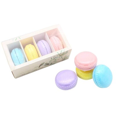 Bathing Bombs Macaron Cake Essential Oil Bubble Bath Salt Ba