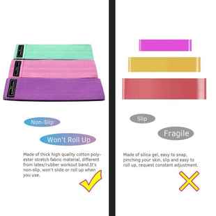 Fitness Elastic Resistance Bands Yoga Sports 推荐 Rubber Gym