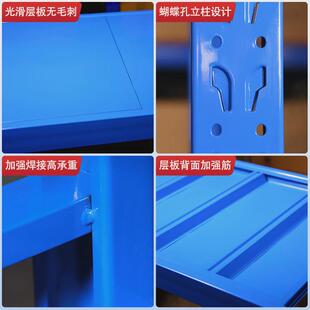 仓储货架家用置物架多层重型仓库货物架快递架子储藏室收纳铁架子