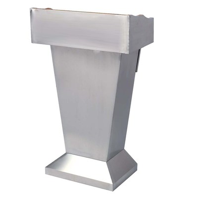 新款销不锈钢站岗台演讲台值班台主持发言台登记台迎宾台班前讲评