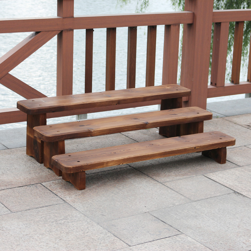 碳化实木多层阶梯花台阳台木制花架庭院花架肉肉花盆架子植物花器,鲜花速递/花卉仿真/绿植园艺,花架,淘宝优惠券,粉丝福利购,淘宝优惠卷