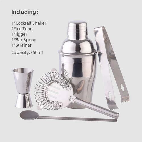 Wine Coctelera Batidora Boston Recipe Mixer Shaker Bartender