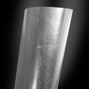 金箔墙纸复古银箔壁纸手工v定制天花吊顶背景墙香槟银做旧画画铜