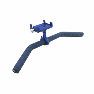 适用铃木UY125小孩扶手电动摩托车改装 车头横杆手机支架平衡杆