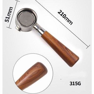 Coffee Bottomless Filter  Delonghi eco310 ecp35.31 51MM Repl