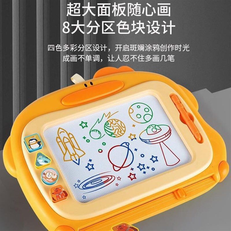 儿童磁性画板写字板宝宝画画板彩色涂鸦板家用小孩绘画玩具2-3岁,玩具/童车/益智/积木/模型,画板,淘宝优惠券,粉丝福利购,淘宝优惠卷